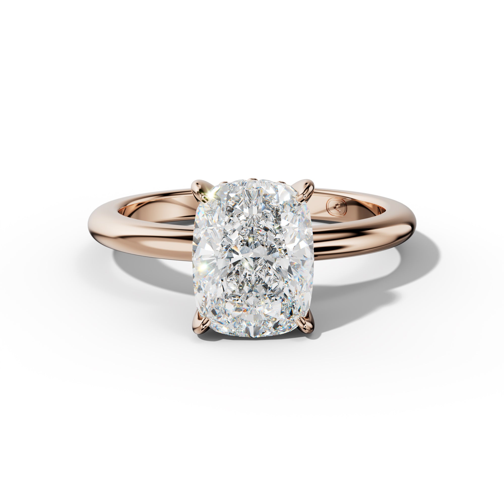 Natalie Elongated Cushion Cut Engagement Ring